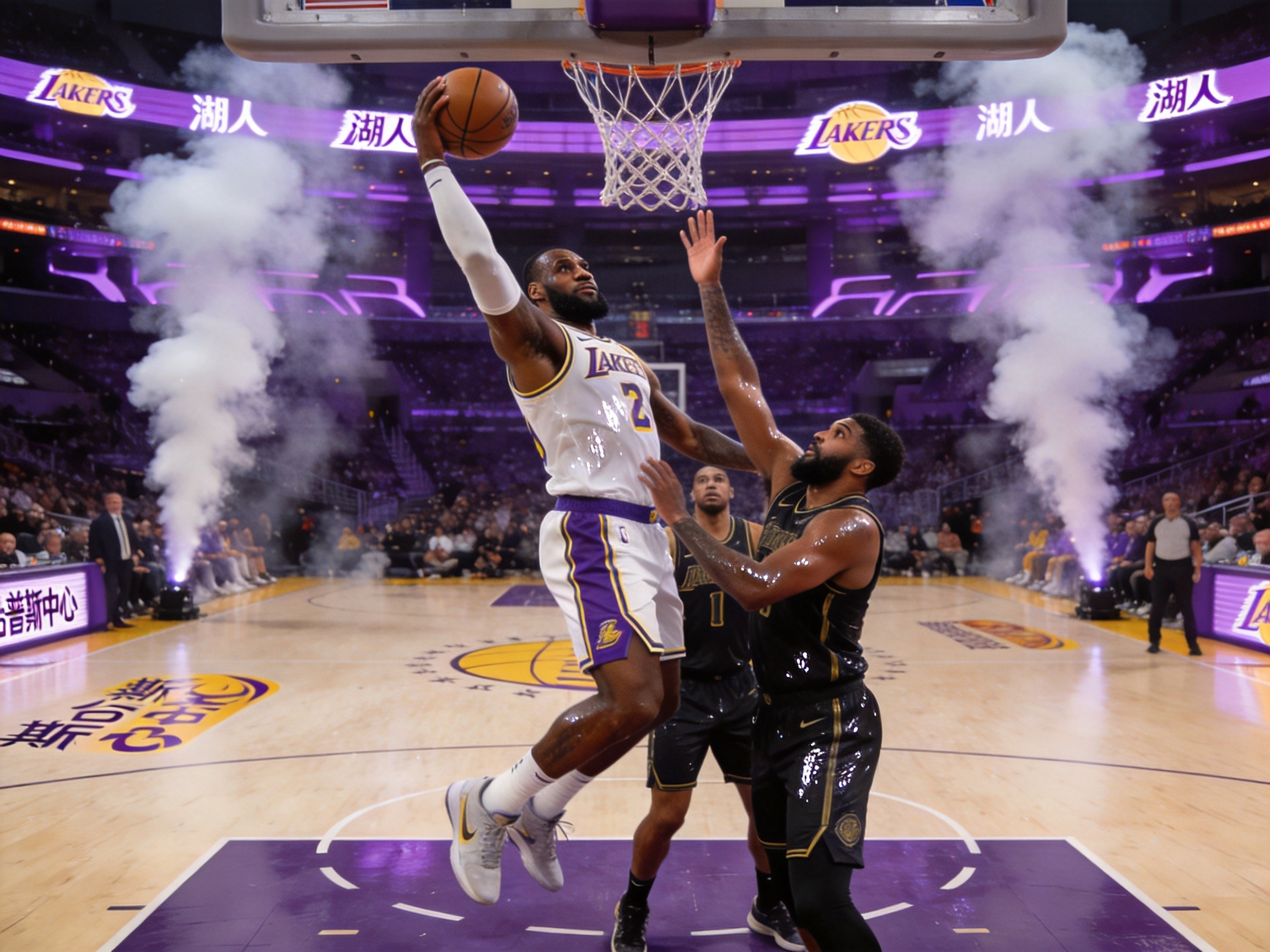 NBA关键比赛扣篮瞬间集锦